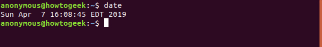How to display the date and time in Linux Terminal Picture 1
