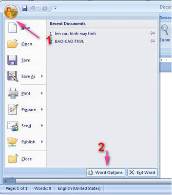 How to display the Ruler bar in Word versions Picture 9
