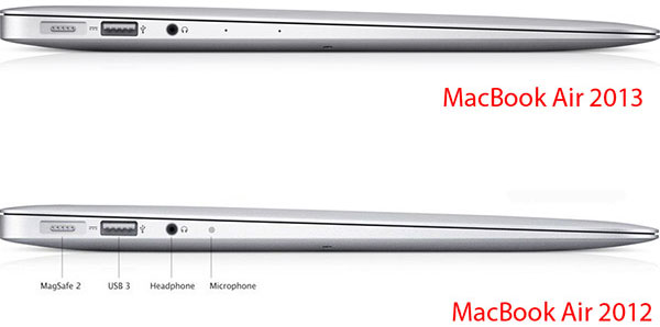 How to distinguish the MacBook Air 2013 visually Picture 2