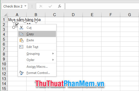 How to do checklist in Excel Picture 8