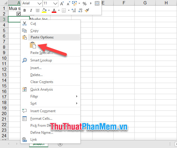 How to do checklist in Excel Picture 9