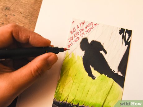 How to Do Mixed Media Art Picture 24