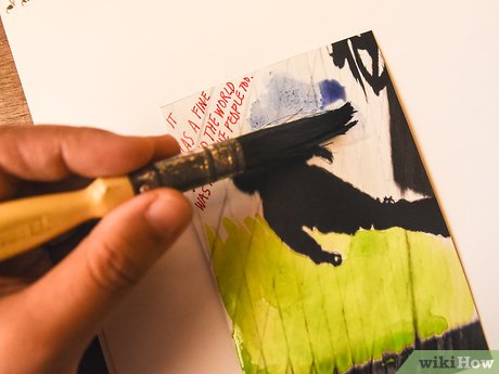 How to Do Mixed Media Art Picture 25