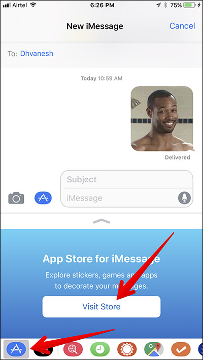 How to donate iMessage sticker package on iPhone and iPad Picture 6