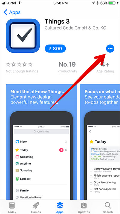 How to donate money, applications, movies, books on iPhone and iPad Picture 11