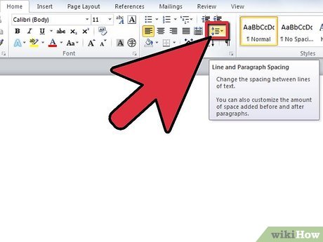 How To Double Space In Word