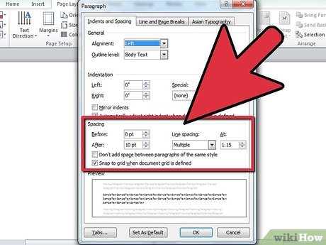 How To Double Space In Word