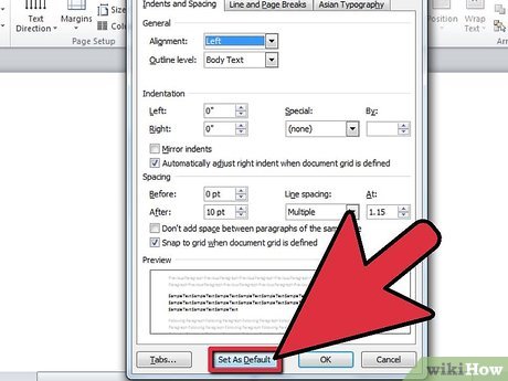 How To Double Space In Word