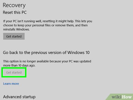 How to Downgrade from Windows 10 Picture 7