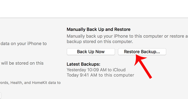 How to downgrade iOS 11 beta to iOS 10 Picture 10
