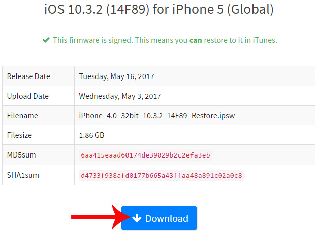 How to downgrade iOS 11 beta to iOS 10 Picture 9