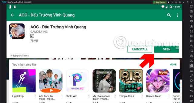 How to download and install AOG Glory Arena on your computer Picture 5