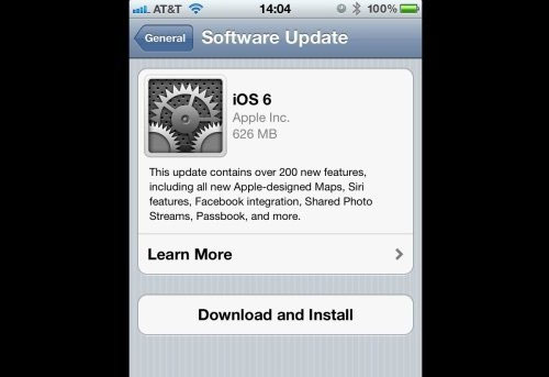 How to download and install iOS 6 on iPhone, iPad, iPod Touch Picture 4