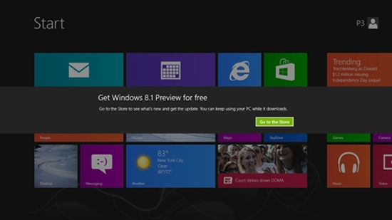 How to download and install Windows 8.1 Preview Picture 3