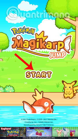 How to download and play Pokémon game: Magikarp Jump Picture 4