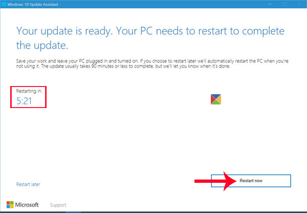 How to download and upgrade Windows 10 Creators Update Picture 3