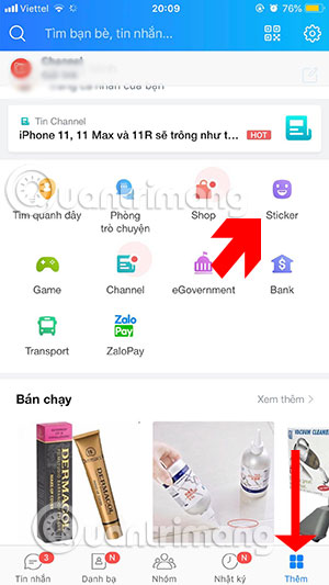 How to download and use BCS sticker OK on Zalo Picture 1