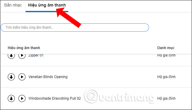How to download audio for Facebook videos on Facebook Sound Collection Picture 10