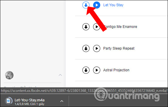 How to download audio for Facebook videos on Facebook Sound Collection Picture 9