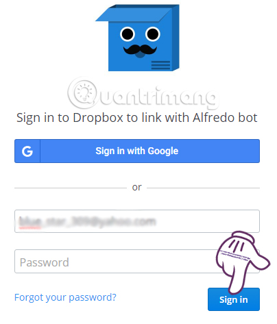 How to download Dropbox file right on Facebook Messenger Picture 3