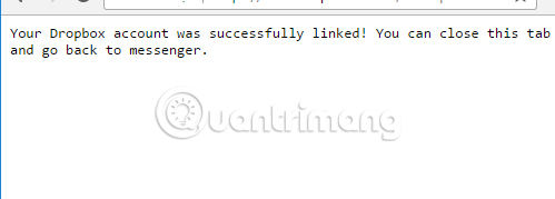 How to download Dropbox file right on Facebook Messenger Picture 5