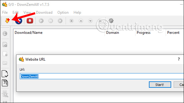 How to download files on DownZemAll for free Picture 1