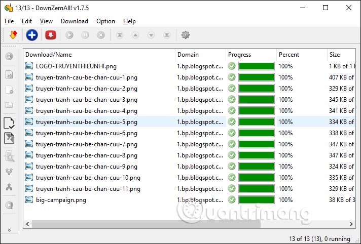 How to download files on DownZemAll for free Picture 4
