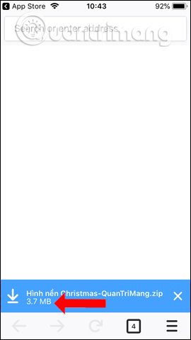 How to download files on Firefox iPhone Picture 4