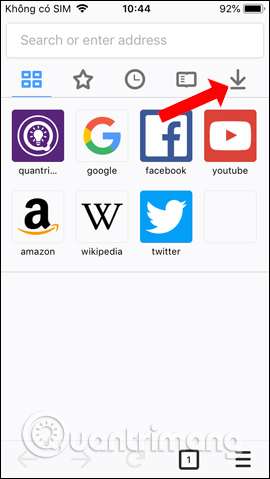 How to download files on Firefox iPhone Picture 6