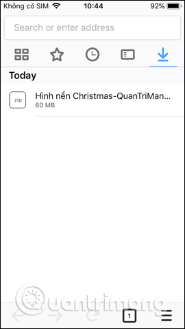 How to download files on Firefox iPhone Picture 7