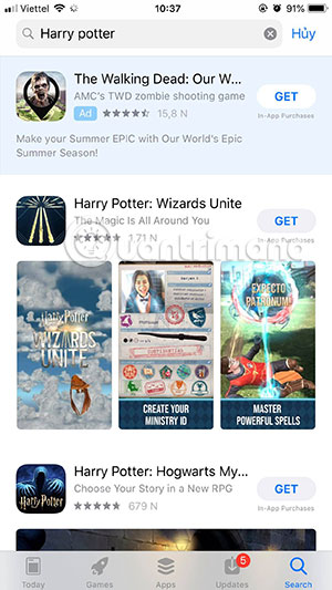 How to download Harry Potter: Wizard Unite on the phone Picture 2