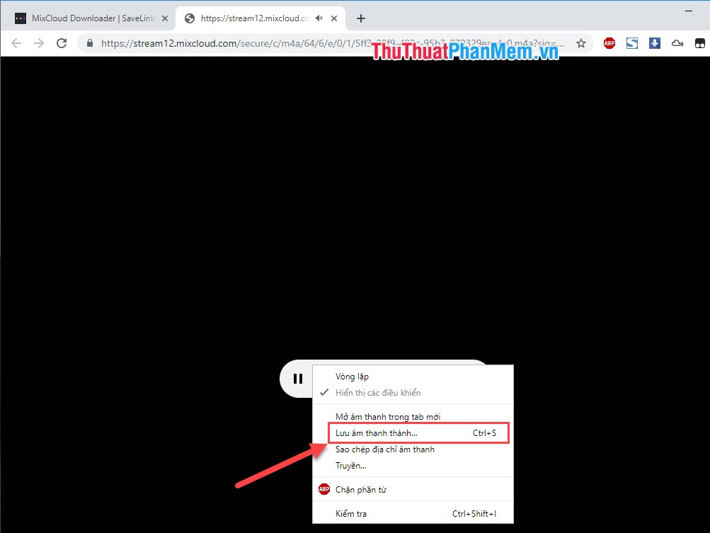 How to download Mixcloud music to your computer Picture 8