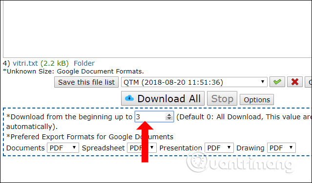 download multiple files from google drive