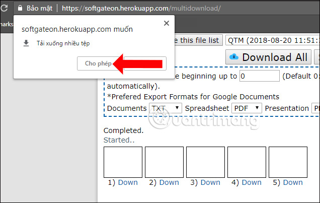 google drive multiple downloader