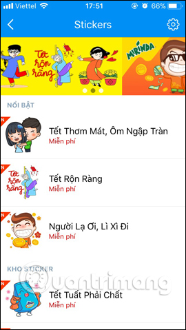 How to download New Year's sticker on Zalo Picture 2