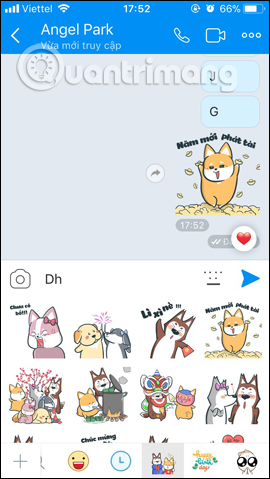 How to download New Year's sticker on Zalo Picture 6