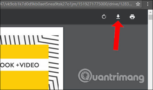 How to download PDF files on Google Drive is blocked download Picture 14