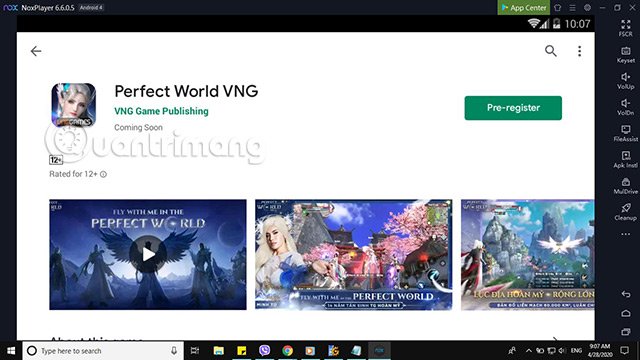 How to download Perfect World VNG for phones and PCs Picture 4