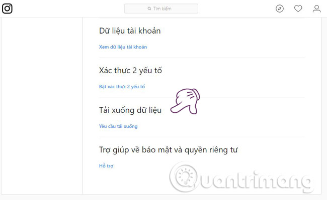 How to download personal data on Instagram Picture 3