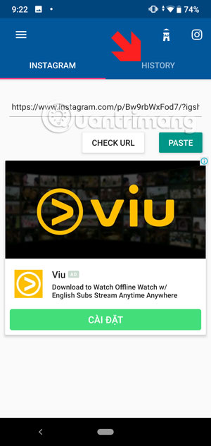 How to download photos and videos on Instagram on Android to share with friends Picture 4
