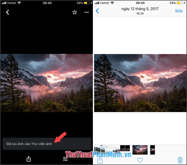 How to download photos from Google Photos to iPhone and Android phones easily Picture 5