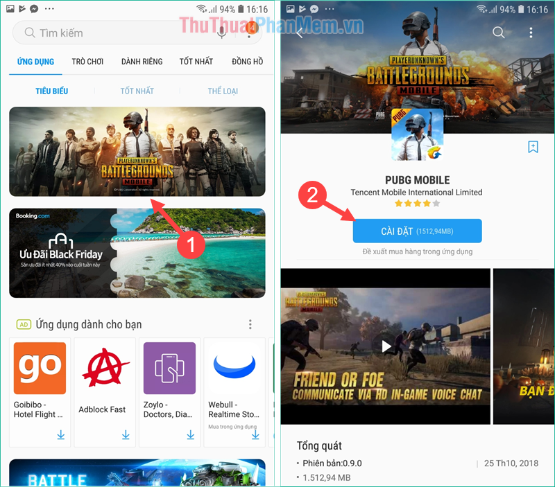 How to download PUBG Mobile internationally when you do not want to download PUGB Mobile VNG Picture 6