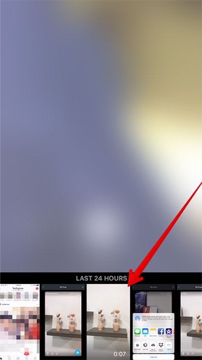 How to download Snapchat videos to Instagram Stories on iPhone and iPad Picture 6