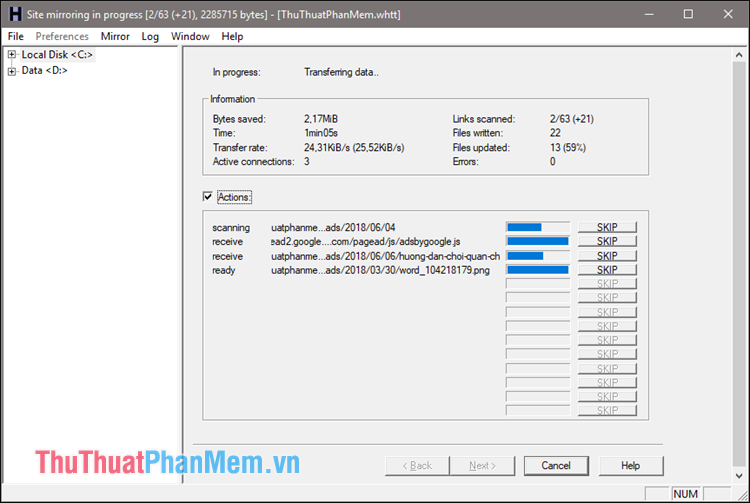 How to download the entire contents of a web page to your computer Picture 5