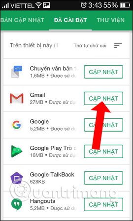 How to download the old version of Android application and block automatic update Picture 9
