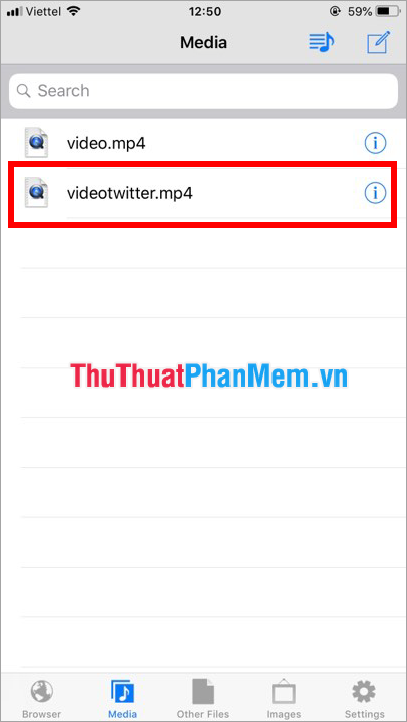 How to download videos from Twitter to iPhone, Android devices easily Picture 11