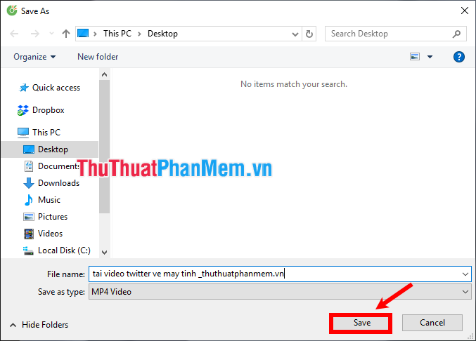 How to download videos from Twitter to your computer simply Picture 9