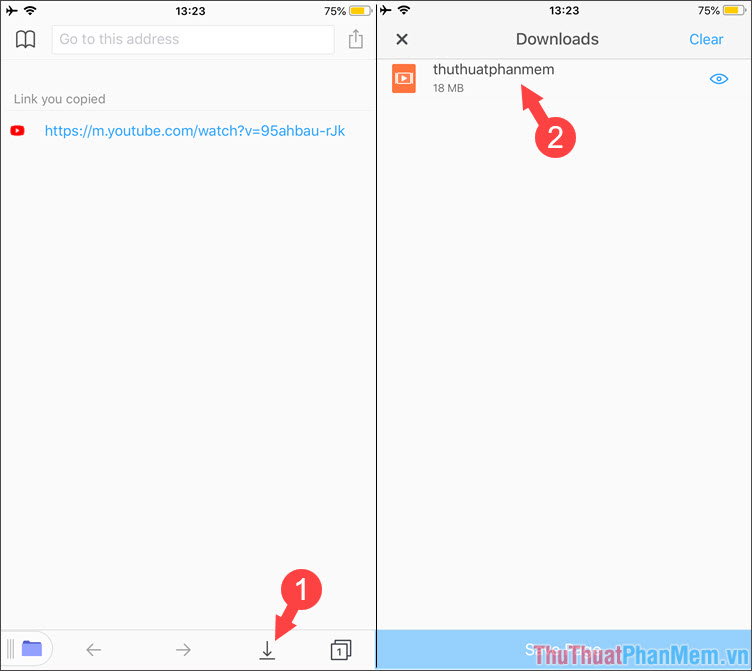 How to download videos from YouTube to your phone quickly and easily Picture 5