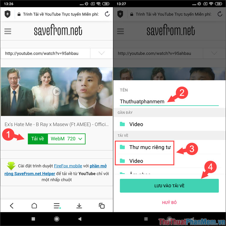 How to download videos from YouTube to your phone quickly and easily Picture 8