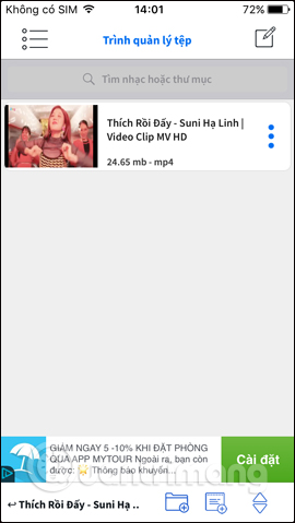 How to download videos on iPhone using FoxFM Picture 22
